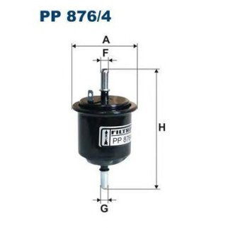 Фильтр топливный FILTRON PP 8764 фото