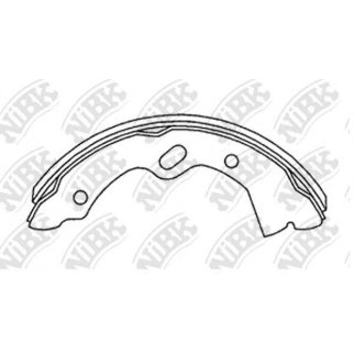 Колодки тормозные барабанные фото