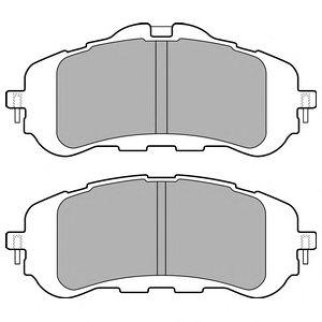 Колодки тормозные передн. (WVA 25895,25896 - 18,0 mm.) фото