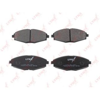 Колодки тормозные передние к-кт LYNXauto BD-1801 фото