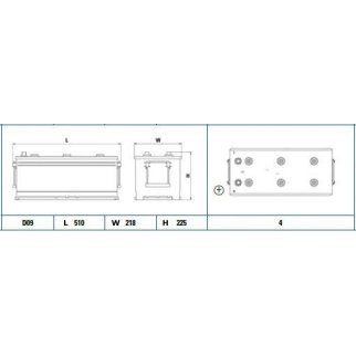 Аккумуляторная батарея EXIDE EG1806 фото
