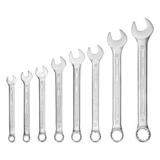 Набор ключей комбинированных 8шт 8-19мм GROSS фото 2