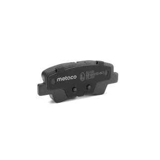 Колодки тормозные задние дисковые к-кт metaco 3010-021 фото 3