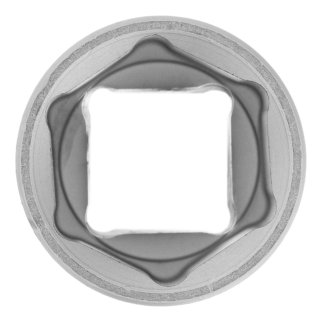 Головка торцевая, 19 мм, 6-гранная, CrV, под квадрат 1/2, хромированная MATRIX 13119 фото 4