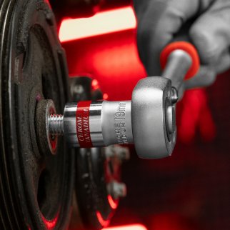 Головка торцевая, 19 мм, 6-гранная, CrV, под квадрат 1/2, хромированная MATRIX 13119 фото 6