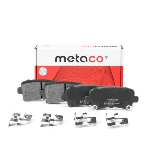 Колодки тормозные задние дисковые к-кт metaco 3010-112 фото