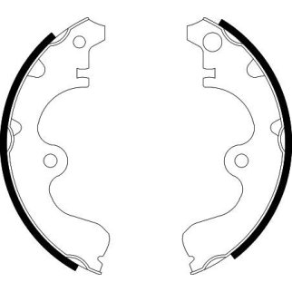 Колодки барабанные к-кт TRIALLI GF 4563 фото 4