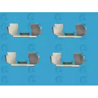 Комплект монтажный тормозных колодок HONDA: Concerto Saloon 89-92, 89-95, 89-95, Concerto Hatchback 89-96, 89-92, 89-95, Civic VII 01-05, 01-05, Civic VI Fastback 98-00, 94-97, 97-01, Ci фото