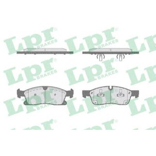 Колодки тормозные передние к-кт Lpr 05P1735 фото