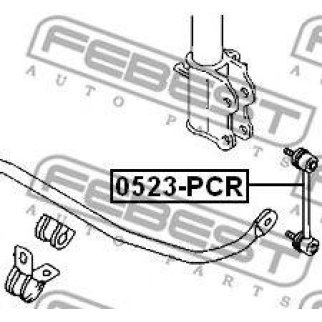 Тяга стабилизатора задняя фото