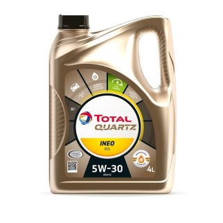 Масло моторное Total Quartz Ineo ECS 5W-30 синтетическое 4 л 213685 221328 фото
