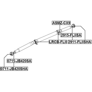 Пыльник ШРУСа FEBEST 2915-FLIISA фото 2