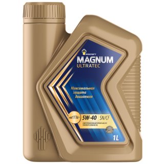 Масло моторное Rosneft Magnum Ultratec 5W-40 синтетическое 1 л 40815432 фото