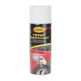 Грунт белый Астрохим (аэрозоль) 520мл фото