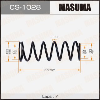 Пружина задняя Masuma CS-1028 фото