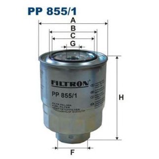 Фильтр топливный FILTRON PP 8551 фото