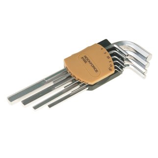 Набор ключей шестигранных удлиненных 1.27-10мм 10пр ROCK FORCE фото 1