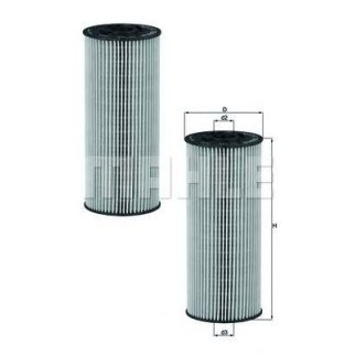 Фильтр масляный MAHLE OX 137 D1S фото 2