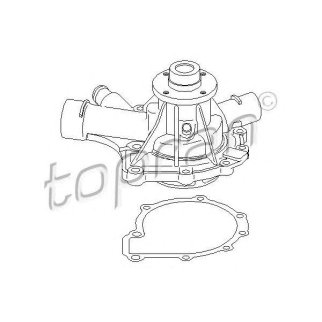 Насос водяной (помпа) topran 401176755 фото