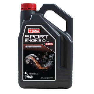 Масло моторное MOTUL TRD SPORT ENGINE OIL 5W40 DIESEL 4л. фото