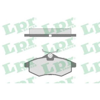 Колодки тормозные пер. фото