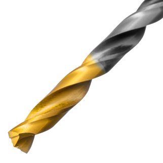 Сверло спиральное по металлу 5,5 x 93мм, Р6М5, Golden Tip, многогранная заточка// Denzel фото 3