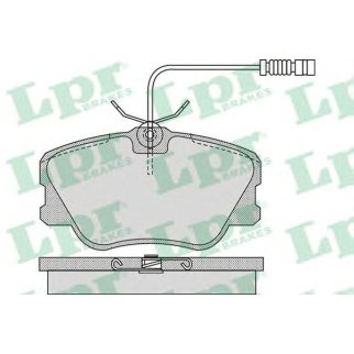 Колодки тормозные передние к-кт Lpr 05P986 фото