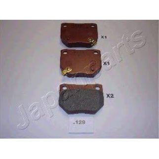 Колодки тормозные Japanparts PP-129AF фото