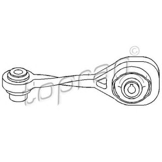 Опора КПП задняя topran 700524755 фото