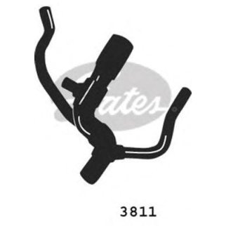 Патрубок системы охлаждения GATES 3811 фото