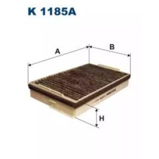 Фильтр салона FILTRON K 1185A фото