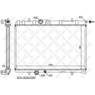 Радиатор основной Stellox 10-25064-SX фото