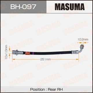 Шланг тормозной Masuma BH-097 фото