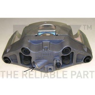 Суппорт тормозной передний левый (однопоршневой) / AUDI A4,6,8 (ATE) 04~11 фото