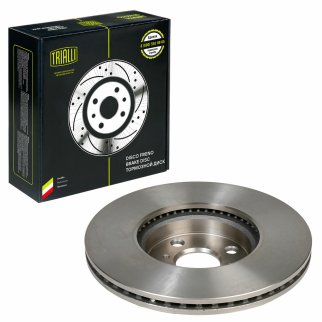 Диск тормозной передний вентилируемый TRIALLI DF 190204 фото 2