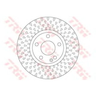 Диск тормозной перед прав фото