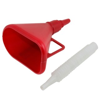 Воронка 190мм дл.460мм с гибким носиком-лейкой MEGAPOWER фото 1