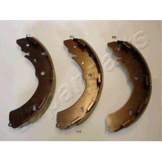 Колодки барабанные к-кт Japanparts GF-510AF фото