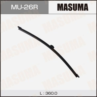 Щетка стеклоочистителя задняя 360 мм каркасная 1 шт MASUMA WIPER BLADE MU-26R фото