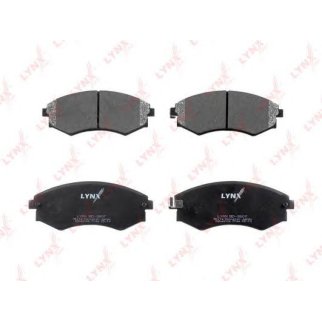 Колодки тормозные передние к-кт LYNXauto BD3607 фото