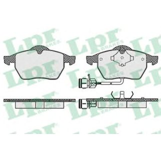 Колодки тормозные передние к-кт Lpr 05P453 фото
