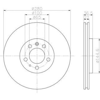 Диск тормозной TEXTAR 920823 05 фото