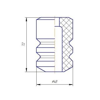 Отбойник амортизатора TRIALLI BC 0182 фото 2