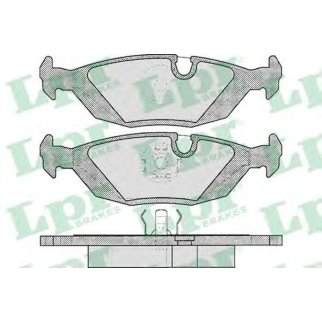 Колодки тормозные LPR _05P238 фото