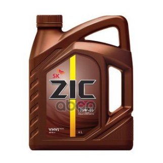 Масло трансмиссионное ZIC G FТ 75W85 4л фото