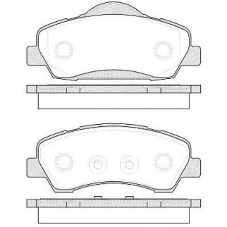 1530 00_колодки дисковые передние! Peugeot 301 1.2VTi/1.6VTi 12> фото