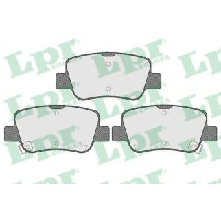 Колодки тормозные задние дисковые к-кт Lpr 05P1522 фото
