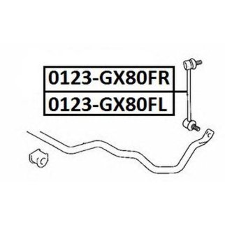 ТЯГА СТАБИЛИЗАТОРА ПЕРЕДНЯЯ ПРАВАЯ фото