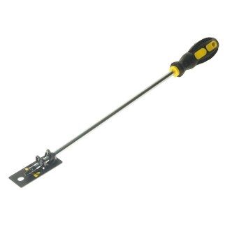 Отвертка крестовая ЭВРИКА PH3 8х300мм с противоскользящей ручкой фото