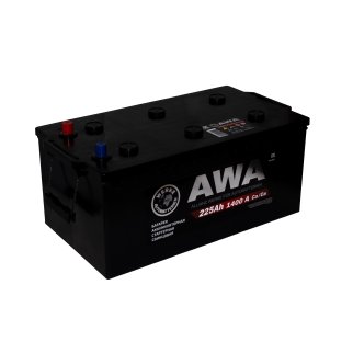 Аккумуляторная батарея AWA 6СТ225 VLR (+ слева) 516х273х234 Россия фото